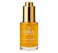 The Youthful Drops -ORĀ by SIMPLÍ BASIC Anti-Age Facial Oil with Bakuchiol, Rosehip & Squalane, Jade Gua Sha Included - Anti-Aging Face Oil for Fine Lines, Vegan Face Serum for Women, All Skin Types