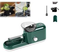 The Za Machine - 2024 New TheZaMachine,The Za Roller,Za Rolling Machine,Electric Cigarette Rolling Machine,Automatic Portable Herb Grinder 8mm Tube,Automatic Cigarette Rolling Machine For Home (Green)