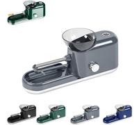 The Za Machine, Portable Herb Grinder 8mm Tube, Za Rolling Machine, The Za Roller, Electric Cigarette Rolling Machine, 2024 New TheZaMachine, Electric 6.5mm/8mm Za Rolling Machine (Gray,8mm)