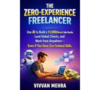 The Zero-Experience Freelancer: Use AI to Build a $1,000/Month Side Hustle, Land Global Clients, and Work from Anywhere-Even if You Have Zero Technical Skills.