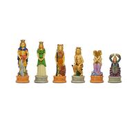 The Zodiac hand painted Italian themed chess pieces by Italfama