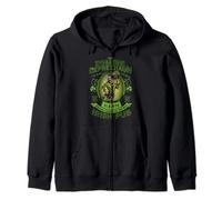 The Zombie Leprechaun Irish Pub Zip Hoodie