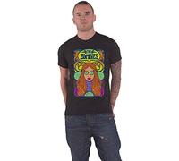 The Zombies T Shirt North American Tour Band Logo Official Mens Black L