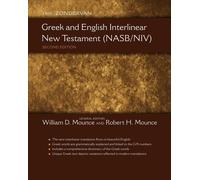 The Zondervan Gr nd English Interlinear New Testament (NASB/NIV) by William