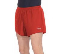 The Zone Boys'/Men's Gymnastics Shorts 34 - Age 13/14 Red