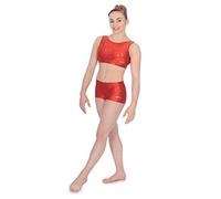 the zone Chic Shorties Hot Pants Z2000CHI (Red, 26)