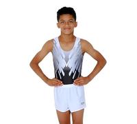 The Zone Gymnastics Leotard Blizzard Boys/Mens Sublimated Print Leotard