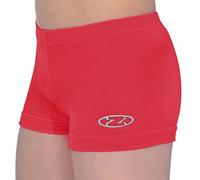 the zone Smooth Velour Hipster Gymnastics Dance Shorts Z2000 (Wine, 30 (9-10 years))