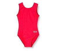 The Zone Z103CAD Sleeveless gymnastics leotard, Nylon/Lycra, Red, size 24"