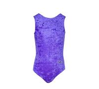 The Zone Z103SAL Sleeveless gymnastics leotard, Smooth Velour Purple, size 36"