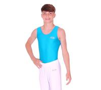 The Zone Z119 Boy's Nylon/Lycra Leotard Kingfisher Size 28"