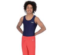 The Zone Z119 Boy's Nylon/Lycra Leotard Navy Blue Size 30"
