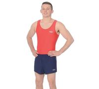 The Zone Z119 Boy's Nylon/Lycra Leotard Red Size 30"