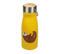 THE ZOO Drinking Bottle Stainless Steel Ocean with sea Otter Motive in Yellow
