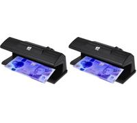 The ZZap D20 - Counterfeit Money Detector - Ultraviolet Detection Using a 9 Watt Long-Life Bulb, Ideal for Checking Currency, Official Items and More! (Pack of 2)