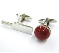the5thL Red Cricket Set Cufflinks Sports Cuff Links 086002-3