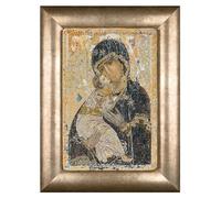 Thea Gouverneur Our Lady of Vladmir On Aida Counted Cross Stitch Kit, 18 Count