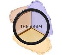 Theaem The Saem 04 Tone Up Beige Cover Perfection Triple Layer Concealer for Light to Light Skin Tones 3C