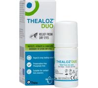 Thealoz Duo Dry Eye Drops, Preservative-Free Lubricating Eye Solution, 10ml | Eye Solution, Preservative-Free, 10ml