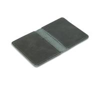 TheAntiq Full Grain Leather Passport Wallet for Men & Women - Slim Leather Credit Card Holder, Handmade Green Money Organizer Wallet for Front Pockets, Compact Credit Card Organizer for Everyday Use