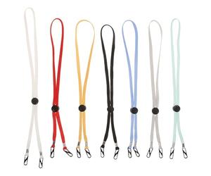 Theaque 7pcs Hat Rope Windproof Sun Hat Strap Hat Chin Cord Hat Rope Clip Hat Strap Clip Retainer