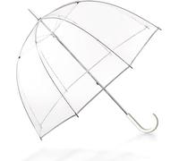 Theaque Mr and Mrs Clear Bubble Umbrella,Automatic opening clear dome umbrella with the stylish J-shaped handle for men and women's weddings, wedding receptions, proms, or daily city walks