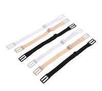 Theaque Women's Non-slip Elastic Bra Strap Holder Racer Back - Conceal Straps