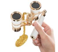 Theater Binoculars Compact Elegant Adjustable Handle Glasses