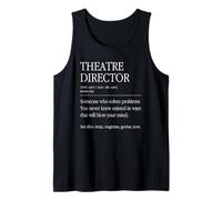 Theater Director Broadway Theatre Design Tank Top