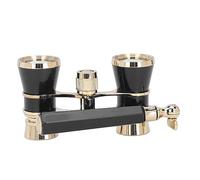 Theater Goggles Mini Binoculars, Opera Glasses Binoculars 3X25 Aluminum Alloy Chain Wearable for Art Performances (Black)