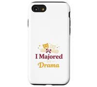 Theater Life Identity Drama Nerd Humor Musical Alumni Pride Case for iPhone SE (2020) / 7/8