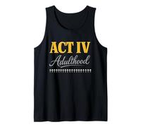 Theater Life Identity Drama Nerd Humor Musical Alumni Pride Tank Top