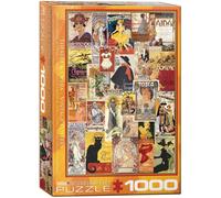 Theater & Opera Vintage Collage 1000 Piece Jigsaw Puzzle
