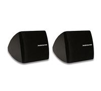 Theater Solutions TS30B Mountable Indoor Speakers Black Bookshelf Pair, 2.5 Inch (Pack of 2)
