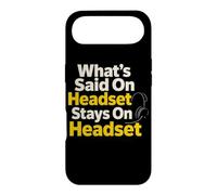 Theater Tech Headset Stage Manager Case for iPhone Air