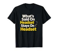 Theater Tech Headset Stage Manager T-Shirt