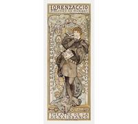 Theatre de La Renaissance by Alphonse Mucha Poster Print - Alphonse Mucha (15 x 36)