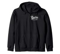 Theatre Is My Sport Drama Acting Performance Quote Zip Hoodie