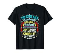 Theatre Life Nerd Actor Music Theatre Audition Samples T-Shirt