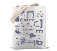 Theatre Musical Tote Bag Musical Theatre Acting Tote Bag Drama Acting Gift Theatre Lover Gift (Theatre Musical TOTE)