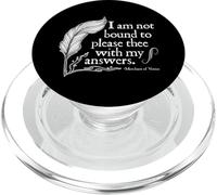 Theatre Nerd Not Bound to Please Thee Gift Shakespeare PopSockets PopGrip for MagSafe