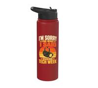 Theatre Tech W ackstage Crew Stagehand Lighting Stainless Steel Insulated Water Bottle