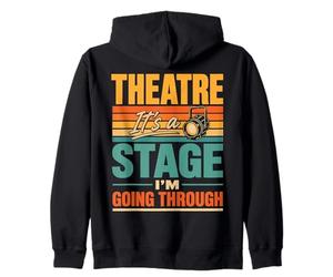 Theatre Technician Funny Stage Crew Zip Hoodie