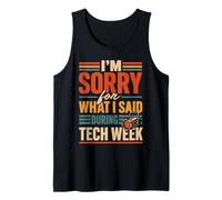 Theatre Technician Stage Crew Tech Week Tank Top