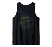 Theatre Where My Personality Has No Off Switch Fun Design Tank Top