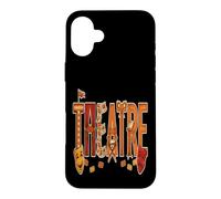 Theatre Word Art Stage Lover Case for iPhone 16 Plus