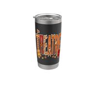Theatre Word Art Stage Lover Stainless Steel Insulated Tumbler