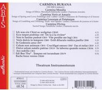Theatrum Instrumentorum - Carmina Burana