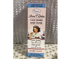 TheBalm Cosmetics Anne T. Dotes Face Primer 30ml New and Boxed, Tube is Sealed