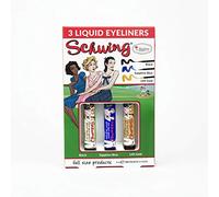 The Balm Eyes Eyeliner & Mascara Schwing Trio Set Liquid Eyeliner Black 1,7 ml + Liquid Eyeliner Sapphire Blue 1,7 ml + Liquid Eyeliner 14K Gold 1,7 ml